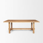 84" Taupe Dining Table