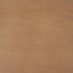 60" Light Brown Solid Wood Pedestal Base Round Top Dining Table