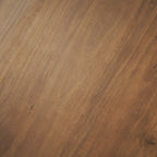 60" Brown Solid Wood Pedestal Base Round Top Dining Table