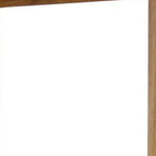 17" X 17" Brown Teak Rectangular Shower Bench