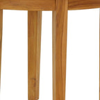 21" X 16" Brown Teak Corner Shower Bench