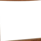 21" X 24" Brown Teak Rectangular Shower Bench