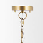 Taupe Metal Single Ceiling Light With Cream Shades