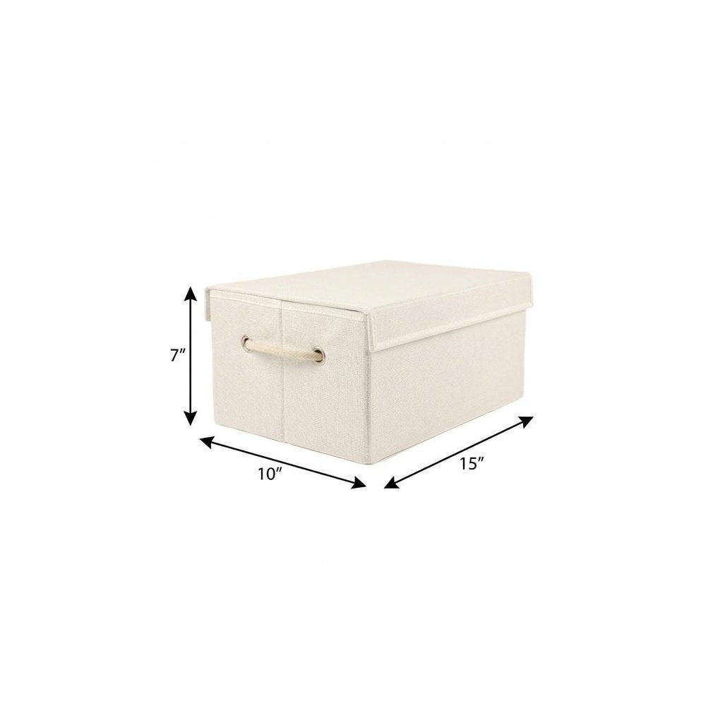 10" Off White Wicker Single Door Linen Cabinet