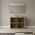 24" Natural Wood Sideboard