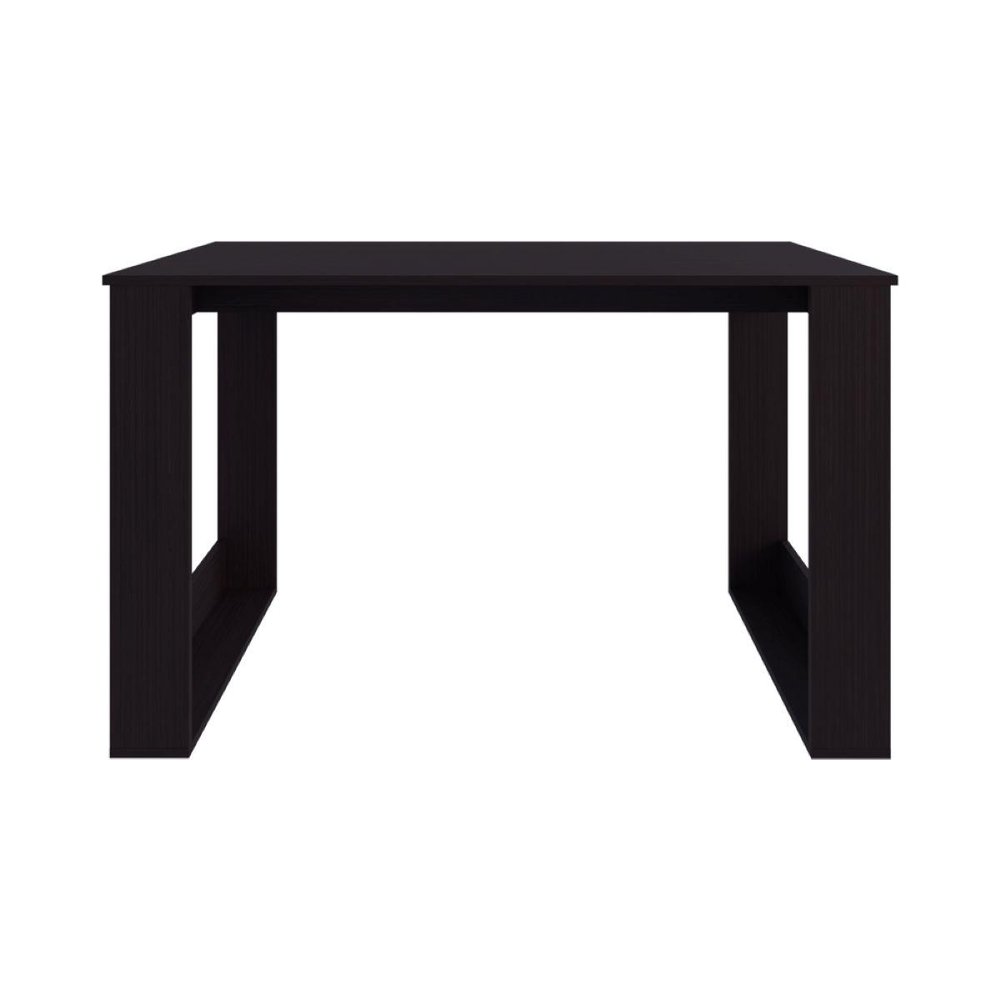 47" Black Wood Computer Desk