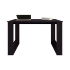 47" Black Wood Computer Desk