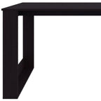 47" Black Wood Computer Desk
