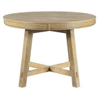 58" Espresso Wood Removable Leaf Oval Extendable Dining Table