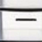 13" Black And Clear Heavy Duty Plastic Five Drawer Storage Cabinet