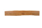 84" Brown Solid Wood Live Edge Dining Bench