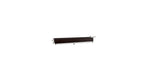 12" Espresso Solid Wood Wall Mounted Floating Shelf