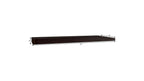 12" Espresso Solid Wood Wall Mounted Floating Shelf