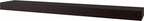 12" Espresso Solid Wood Wall Mounted Floating Shelf