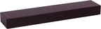 12" Espresso Solid Wood Wall Mounted Floating Shelf
