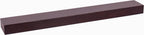 12" Espresso Solid Wood Wall Mounted Floating Shelf