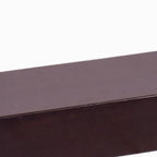 12" Espresso Solid Wood Wall Mounted Floating Shelf