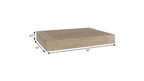 12" Brown Solid Wood Wall Mounted Floating Shelf