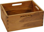 13" Brown Solid Wood Bathroom Storage Furniture Set