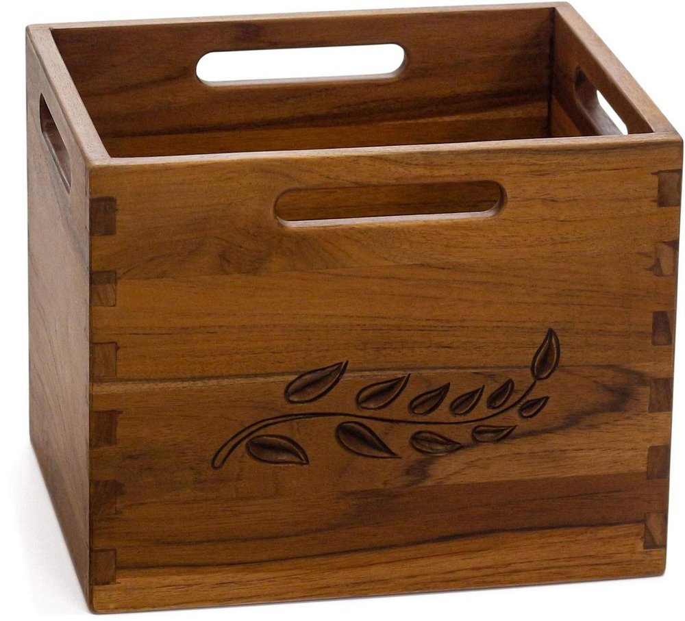 11" Brown Solid Wood Bathroom Storage Furniture Set