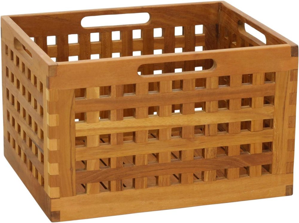 13" Brown Solid Wood Bathroom Storage Furniture Set