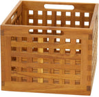 13" Brown Solid Wood Bathroom Storage Furniture Set