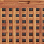 14" Brown Solid Wood Bathroom Storage Furniture Set