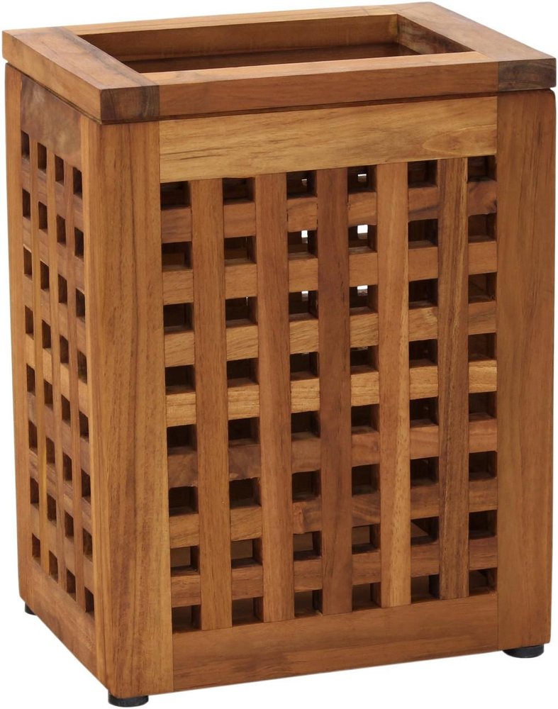 9" Brown Solid Wood Bathroom Storage Furniture Set