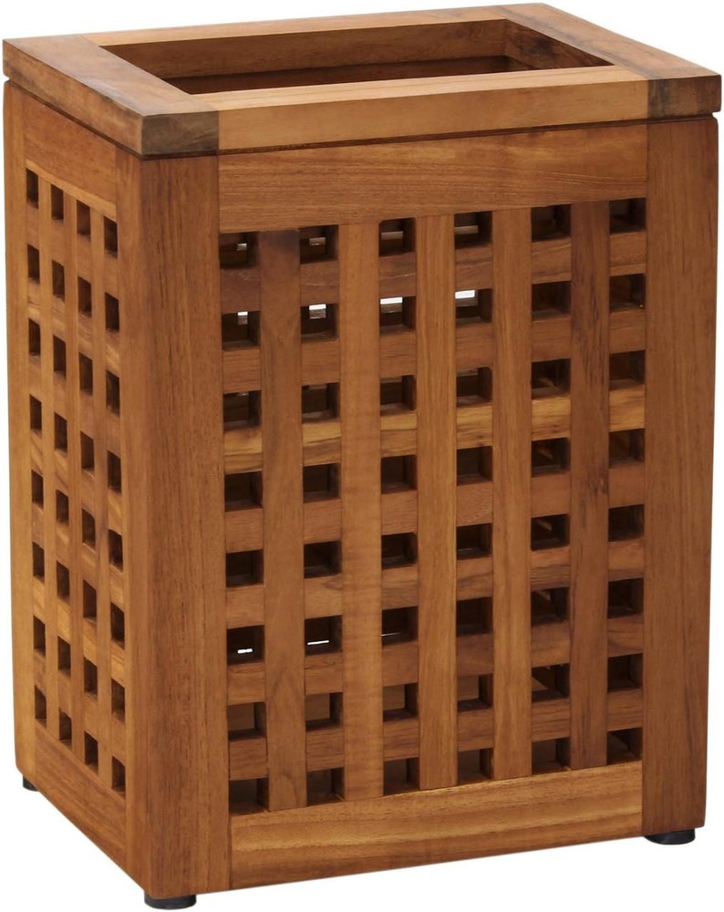 9" Brown Solid Wood Bathroom Storage Furniture Set