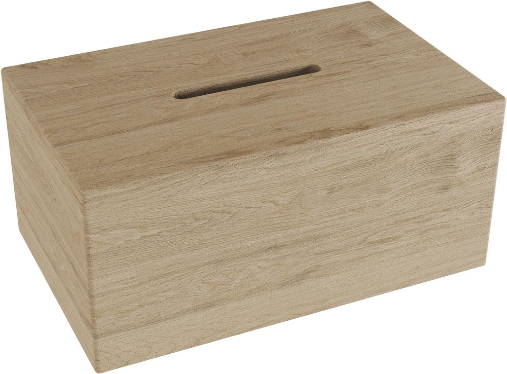7" Brown Solid Wood Bathroom Storage Furniture Set