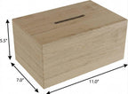 7" Brown Solid Wood Bathroom Storage Furniture Set