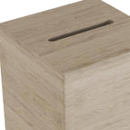 6" Brown Solid Wood Bathroom Storage Furniture Set