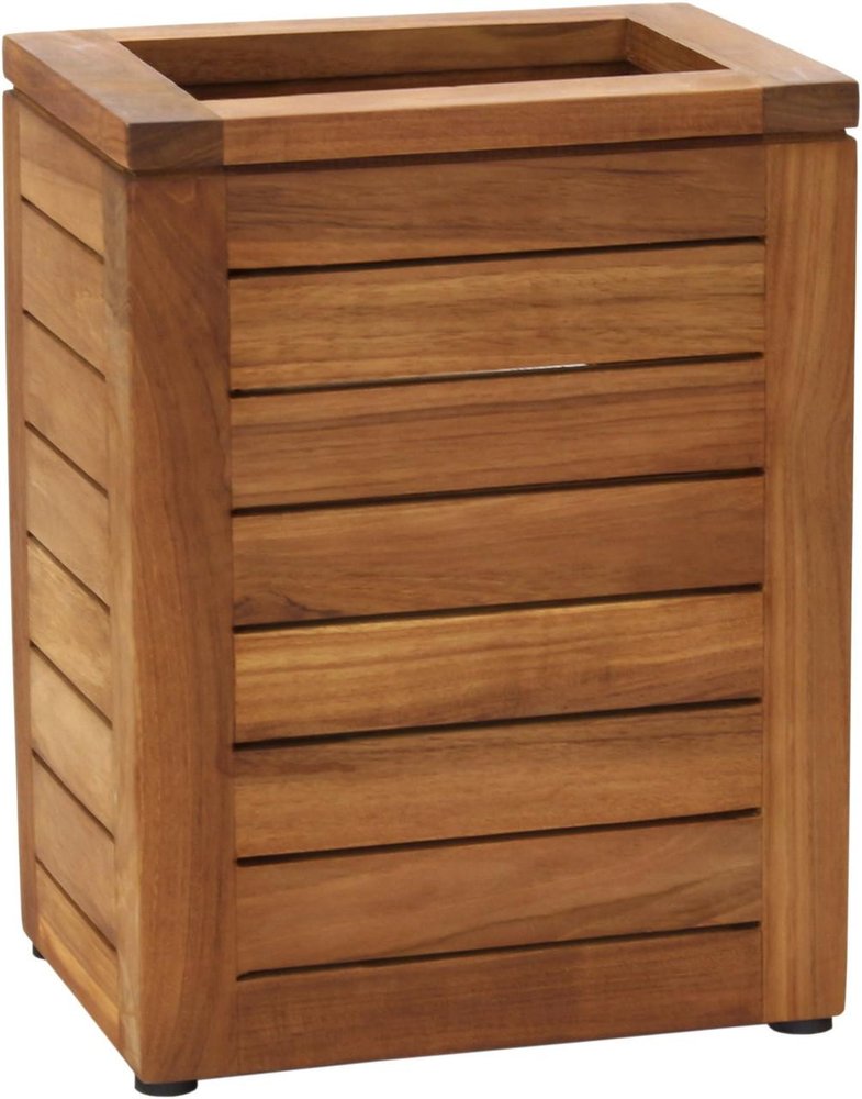9" Brown Solid Wood Bathroom Storage Furniture Set