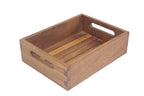 10" Brown Solid Wood Bathroom Storage Furniture Set