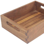 10" Brown Solid Wood Bathroom Storage Furniture Set
