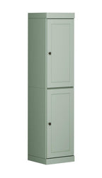 72" Sage Solid Wood Two Door Pantry Or Storage Closet