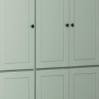 72" Sage Solid Wood 8 Pantry Or Storage Closet