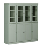 72" Sage Solid Wood 8 Pantry Or Storage Closet
