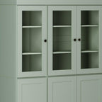 72" Sage Solid Wood 8 Pantry Or Storage Closet