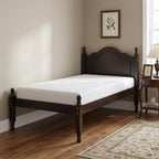 Espresso Solid Wood Twin Bed Frame