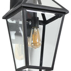 Black Transparent Outdoor Hanging Light
