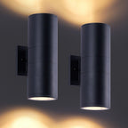 Black Transparent Outdoor Hanging Light