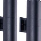 Black Transparent Outdoor Hanging Light