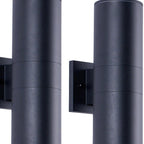 Black Transparent Outdoor Hanging Light