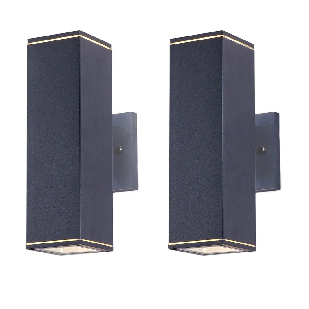Black Transparent Outdoor Hanging Light