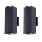 Black Transparent Outdoor Hanging Light