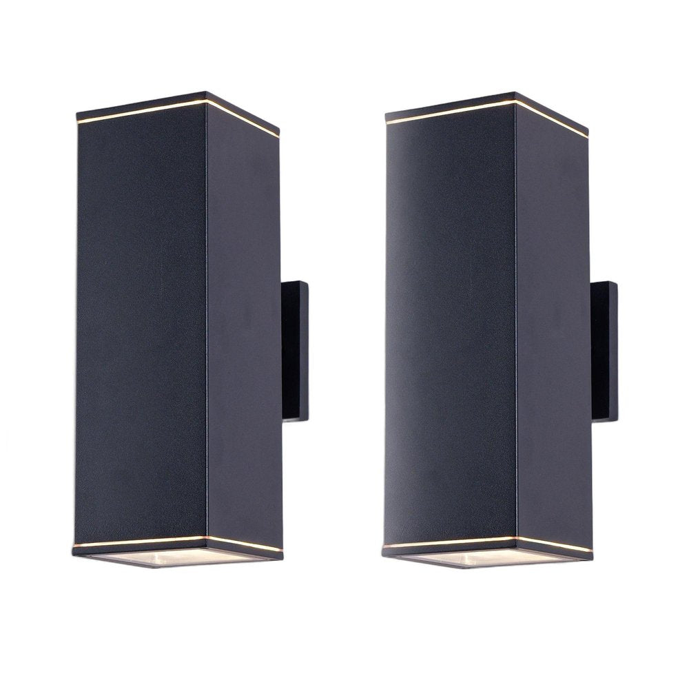 Black Transparent Outdoor Hanging Light