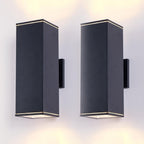 Black Transparent Outdoor Hanging Light