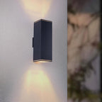 Black Transparent Outdoor Hanging Light