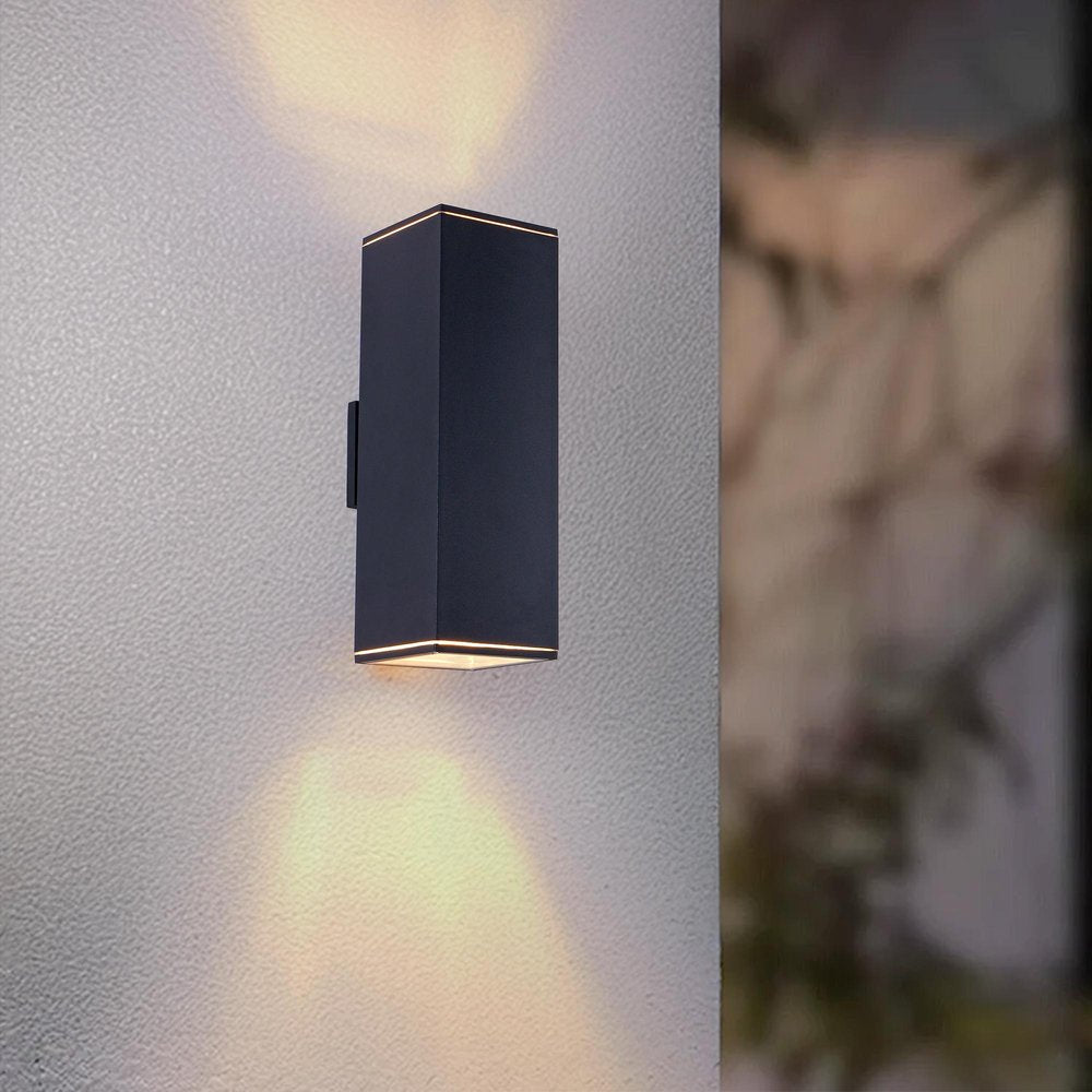 Black Transparent Outdoor Hanging Light